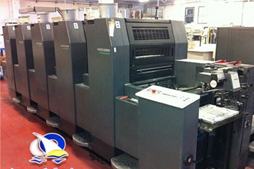 Heidelberg printing press at the Costa Printing Press facility in Kuwait